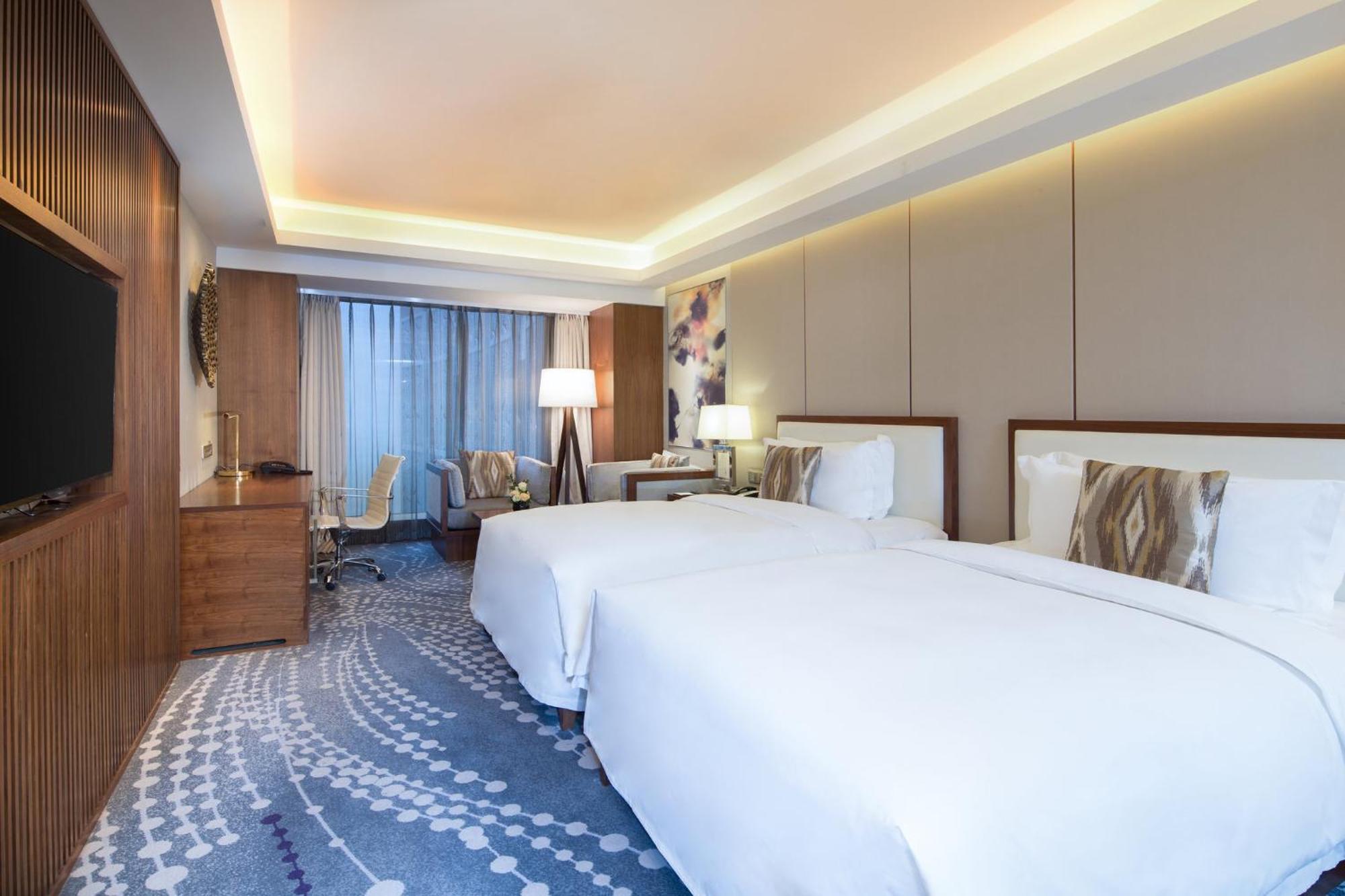 Intercontinental Jinan City Center By Ihg Zewnętrze zdjęcie