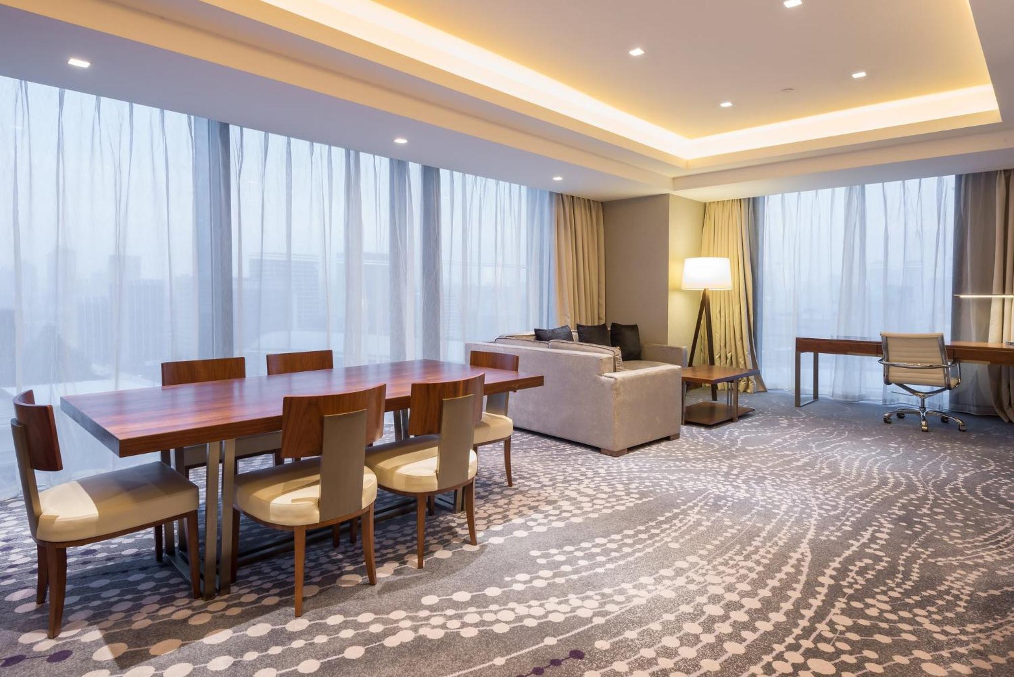 Intercontinental Jinan City Center By Ihg Zewnętrze zdjęcie