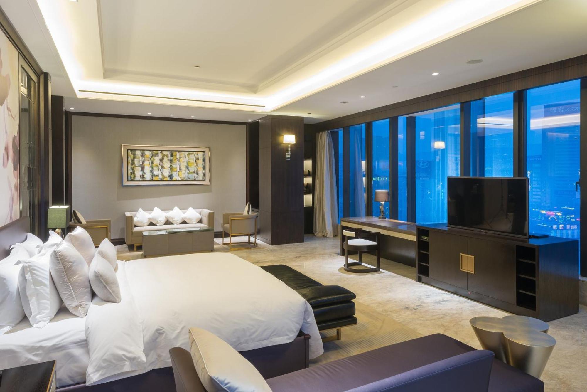 Intercontinental Jinan City Center By Ihg Zewnętrze zdjęcie