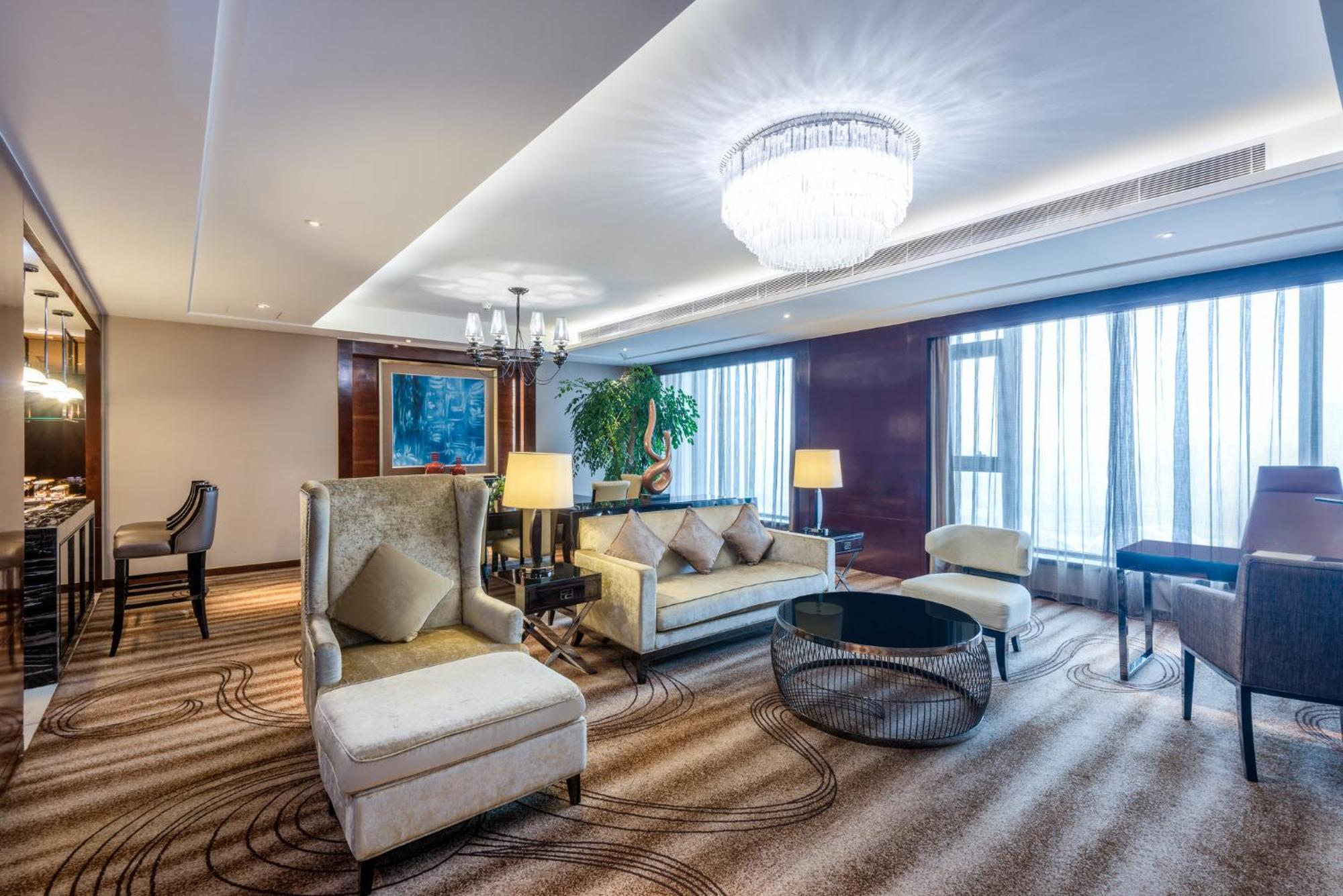 Intercontinental Jinan City Center By Ihg Zewnętrze zdjęcie